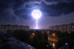 Шаровая молния в Мытищах